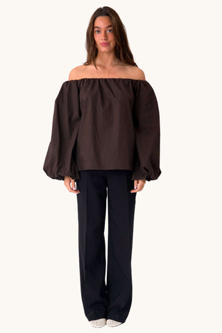 Lia Top - Brown