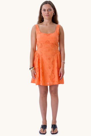 Angelica Dress - Orange