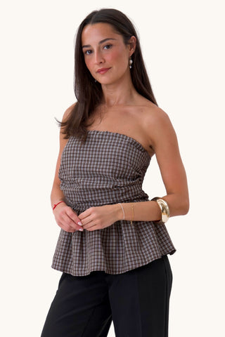 Diletta Top - Brown