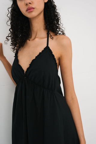 Stella Mini Dress in Black · effortless scandi dress for women from ITS MAY