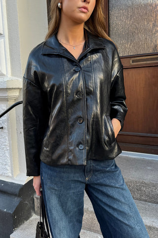 Billie Jacket in Black · effortless scandi jacket for women from ITS MAY
