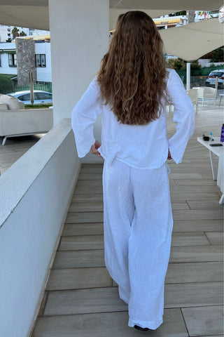 Bow Top in White · effortless scandi top for women from ITS MAY