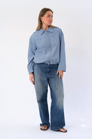 Livia Jacket in Light Blue · effortless scandi jacket for women from ITS MAY